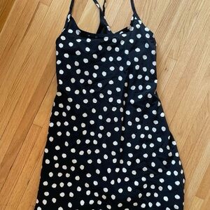 Outdoor Voices Black and White Tank Top